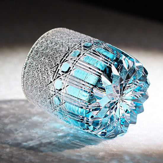 Ice Blue Whiskey Glasses — Kingwares Crystal Whiskey Glass | Kingwares