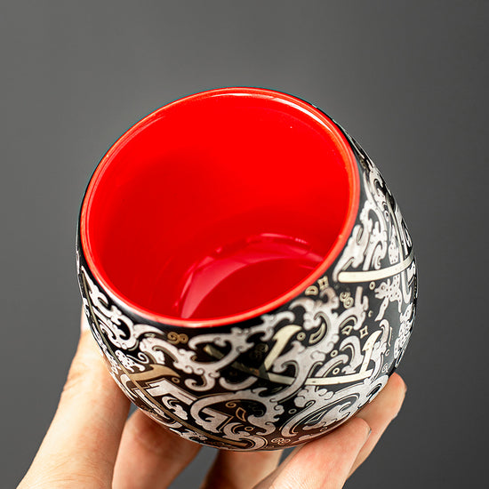 Courtly Totem — Kingwares Tea Cups | Kingwares