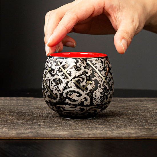 Courtly Totem — Kingwares Tea Cups | Kingwares