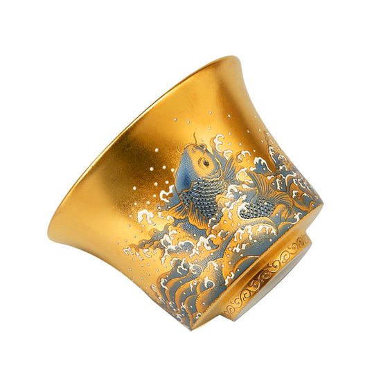 Carp Leaping — Kingwares Gaiwan | Kingwares