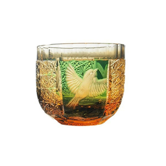 Lucky Bird Sake Glasses — Kingwares Crystal Sake Glass | Kingwares