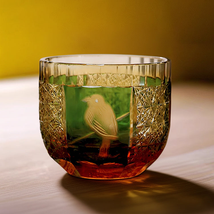 Lucky Bird Sake Glasses