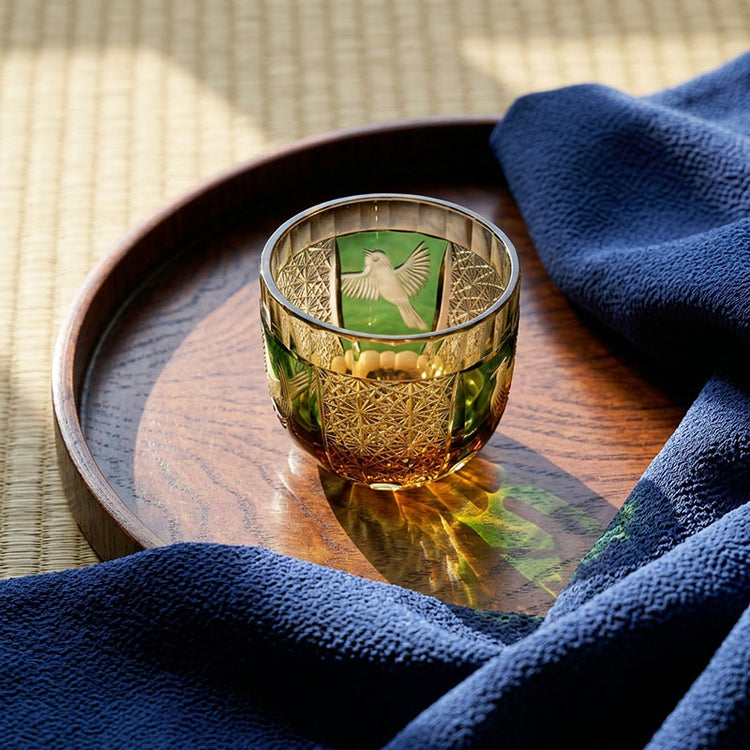 Lucky Bird Sake Glasses
