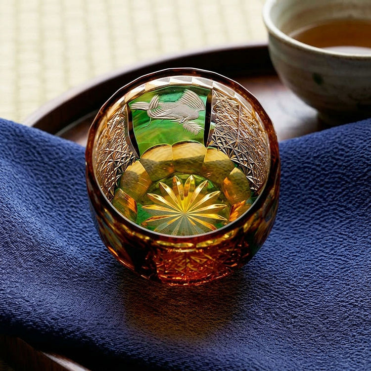 Lucky Bird Sake Glasses