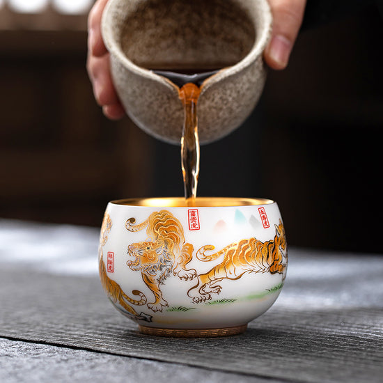 Majestic Tiger — Kingwares Tea Cups | Kingwares