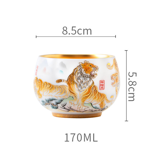 Majestic Tiger — Kingwares Tea Cups | Kingwares