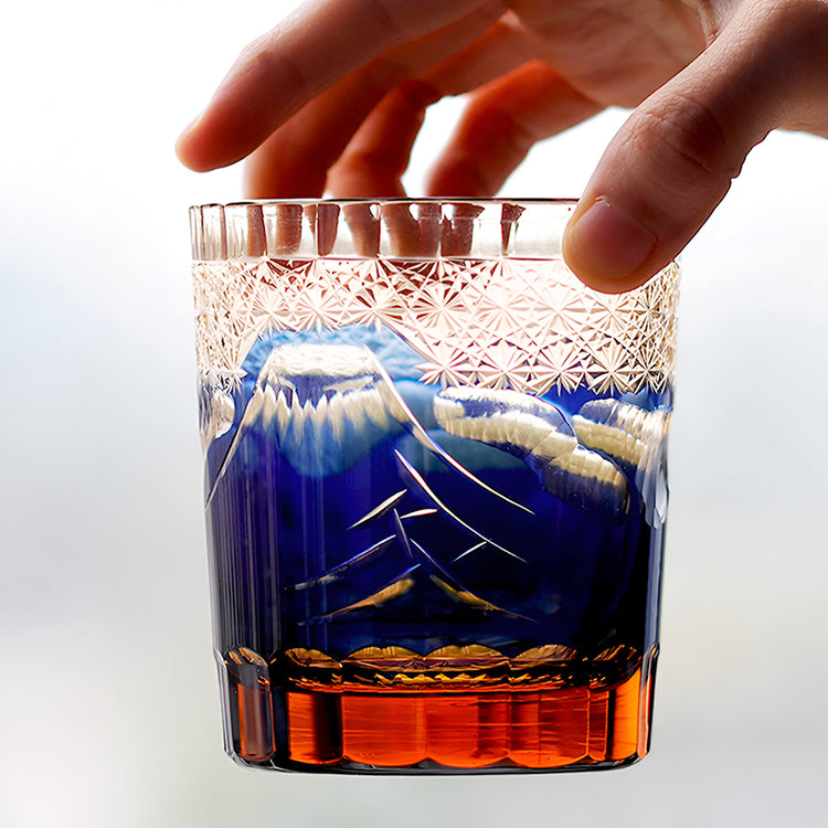 Mount Fuji Whiskey Glasses