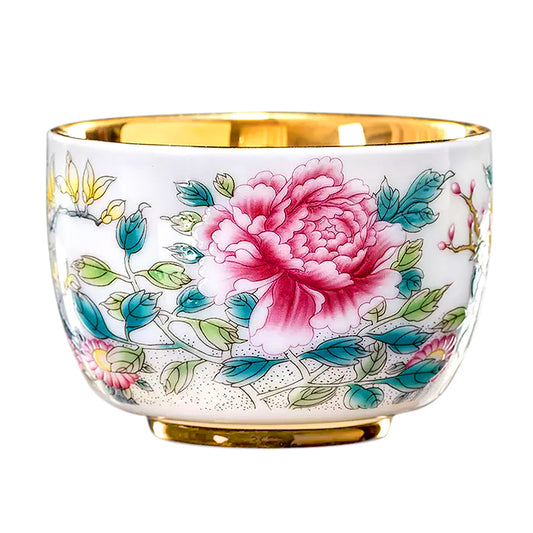Flowering Peony (Glossy) — Kingwares Tea Cups | Kingwares