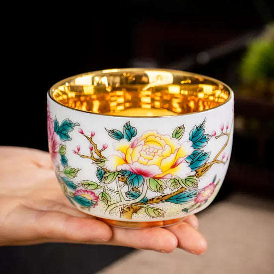 Flowering Peony (Glossy) — Kingwares Tea Cups | Kingwares