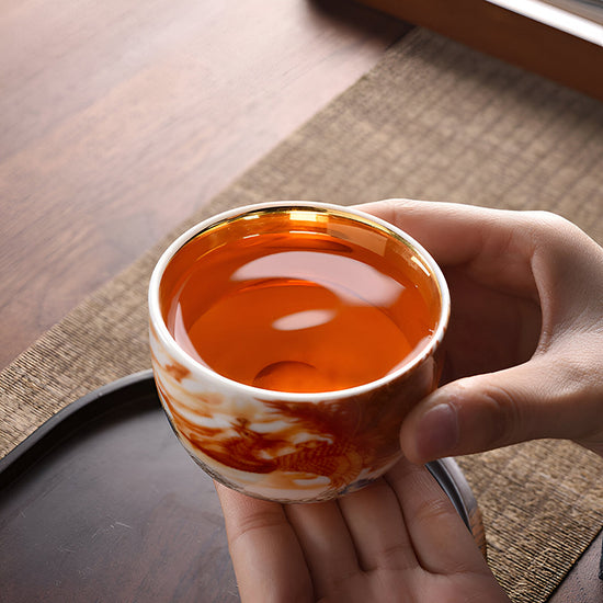 Auspicious Phoenix (Glossy) — Kingwares Tea Cups | Kingwares