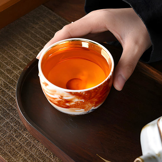 Auspicious Phoenix (Glossy) — Kingwares Tea Cups | Kingwares