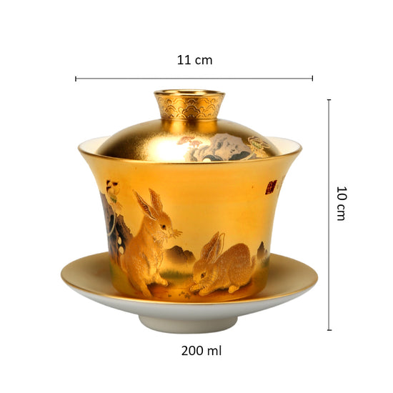 Two Rabbits — Kingwares Gaiwan | Kingwares