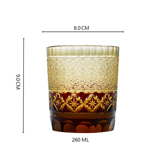 Shippou Mon Whiskey Glasses — Kingwares Crystal Whiskey Glass | Kingwares