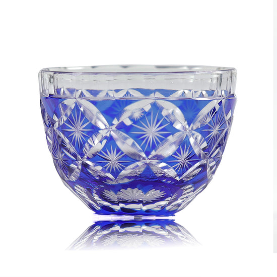 Shippou Mon II Sake Glasses — Kingwares Crystal Sake Glass | Kingwares