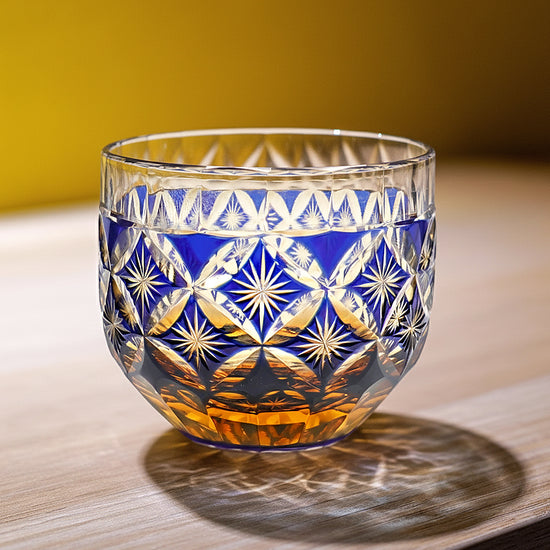 Shippou Mon Sake Glasses — Kingwares Crystal Sake Glass | Kingwares