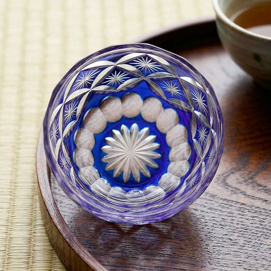 Shippou Mon II Sake Glasses — Kingwares Crystal Sake Glass | Kingwares