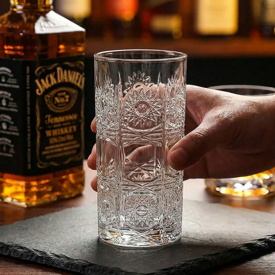 Snowflake Highball Glasses — Kingwares High Ball | Kingwares