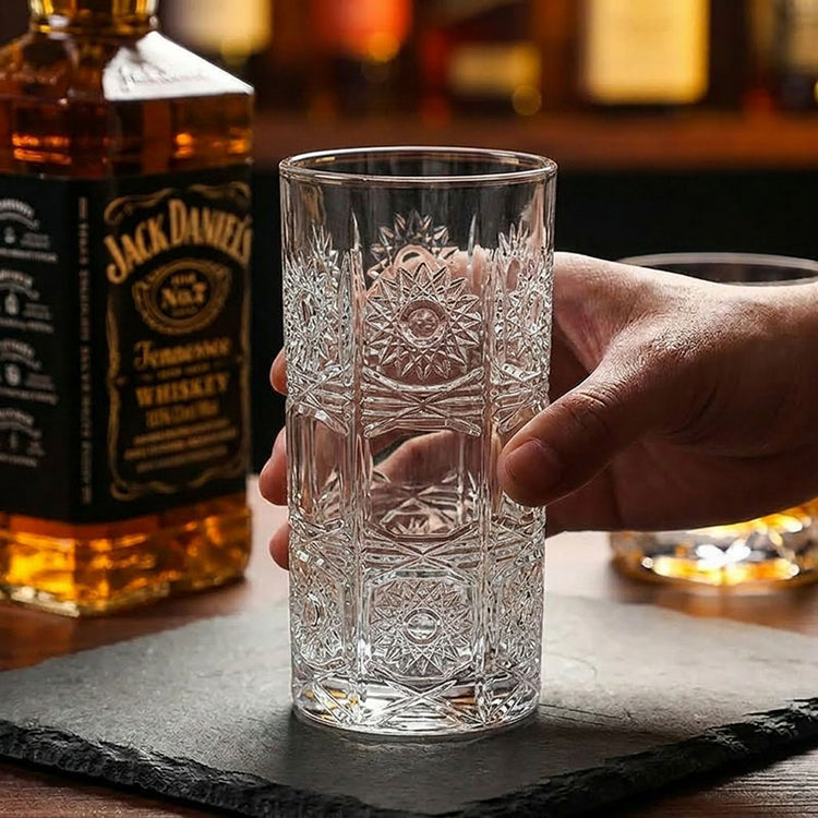 Snowflake Highball Glasses