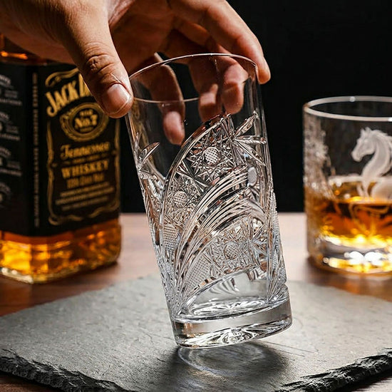 Snowflake II Highball Glasses — Kingwares High Ball | Kingwares