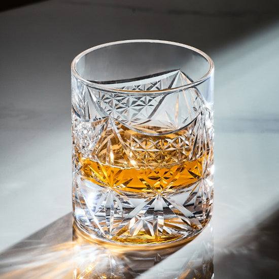 Sunflower Whiskey Glasses — Kingwares Crystal Whiskey Glass | Kingwares