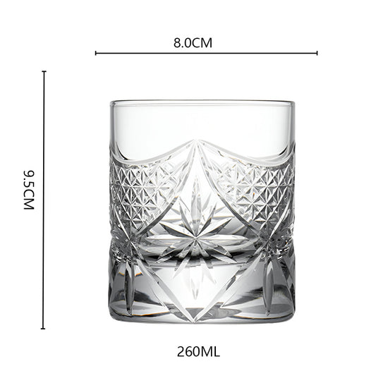 Sunflower Whiskey Glasses — Kingwares Crystal Whiskey Glass | Kingwares