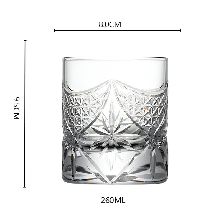 Sunflower Whiskey Glasses