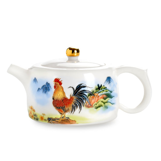 Golden Rooster Crows (Extra Large ) — Kingwares Teapots | Kingwares