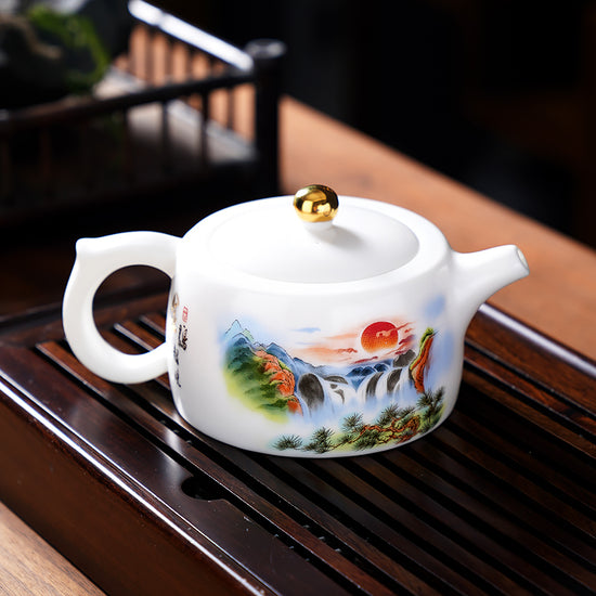 Golden Rooster Crows (Extra Large ) — Kingwares Teapots | Kingwares
