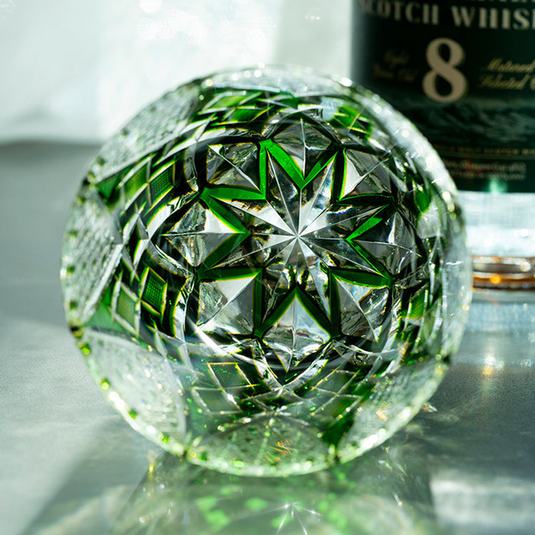 Thistle Flower Whiskey Glasses
