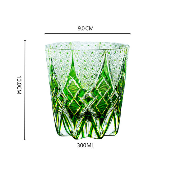 Thistle Flower Whiskey Glasses — Kingwares Crystal Whiskey Glass | Kingwares