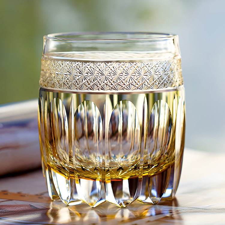 Waist Drum Whiskey Glasses