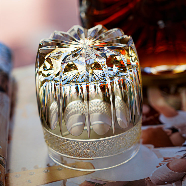 Waist Drum Whiskey Glasses