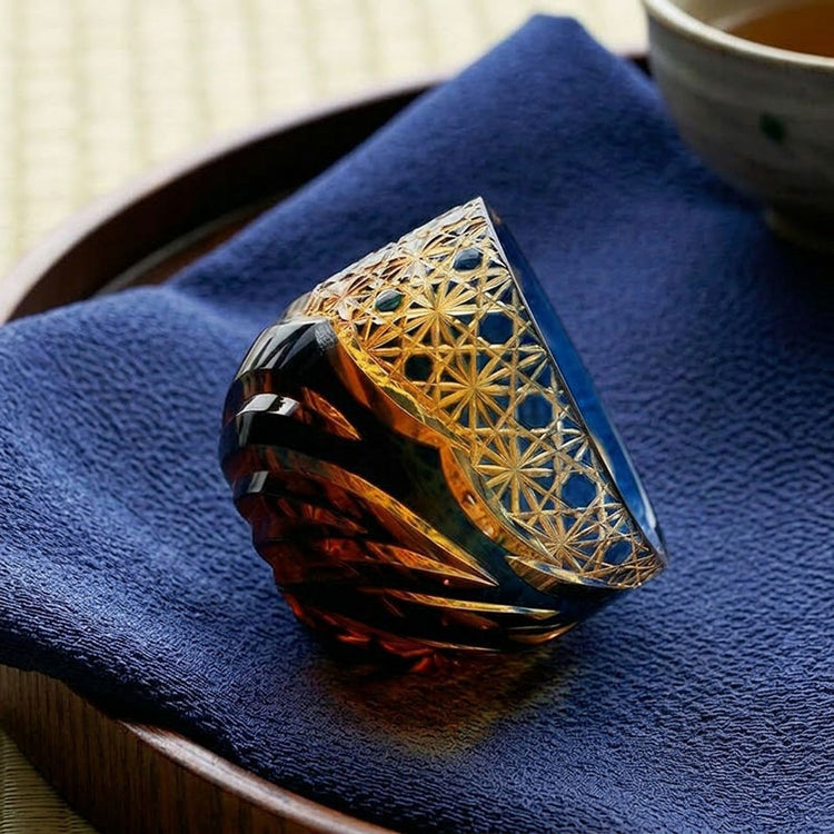 Water Pattern Sake Glasses