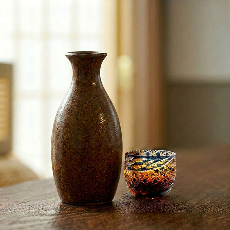 Water Pattern Sake Glasses