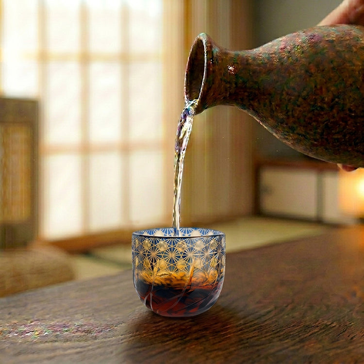 Waves Sake Glasses