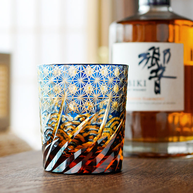 Waves Whiskey Glasses