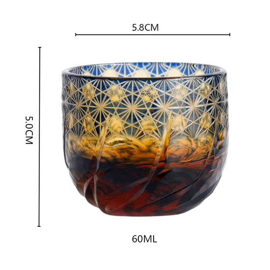 Waves Sake Glasses — Kingwares Crystal Sake Glass | Kingwares