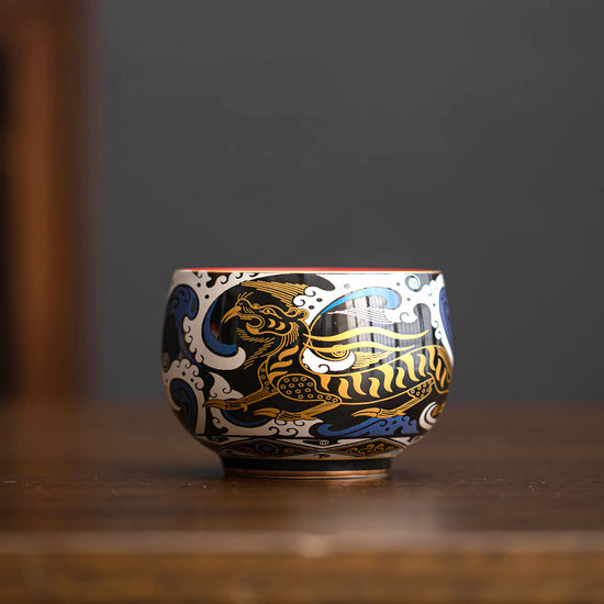 White Tiger Totem — Kingwares Tea Cups | Kingwares