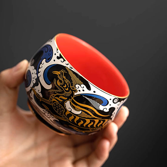 White Tiger Totem — Kingwares Tea Cups | Kingwares