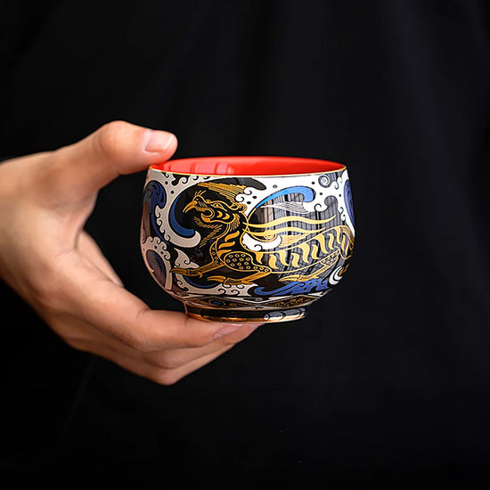 White Tiger Totem — Kingwares Tea Cups | Kingwares