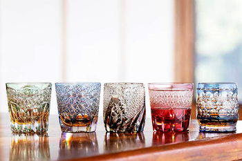 Crystal Whiskey, Sake & Highball Glasses