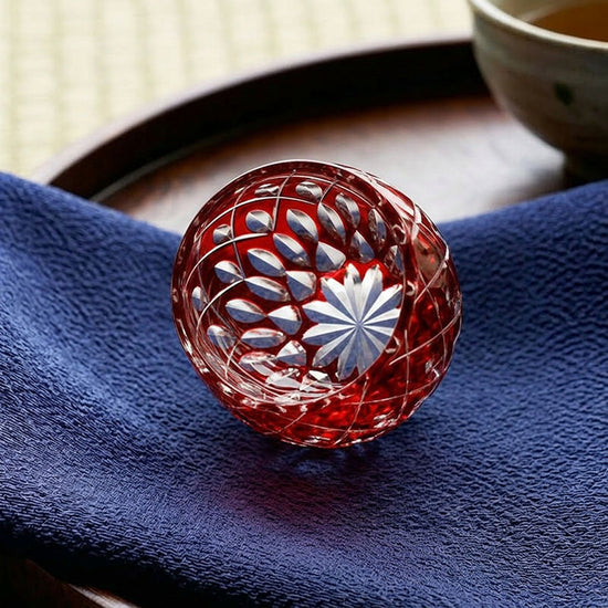 Leaves Sake Glasses — Kingwares Crystal Sake Glass | Kingwares