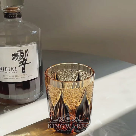 Candlelight Whiskey Glasses — Kingwares Crystal Whiskey Glass | Kingwares