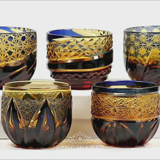 Waves Sake Glasses — Kingwares Crystal Sake Glass | Kingwares