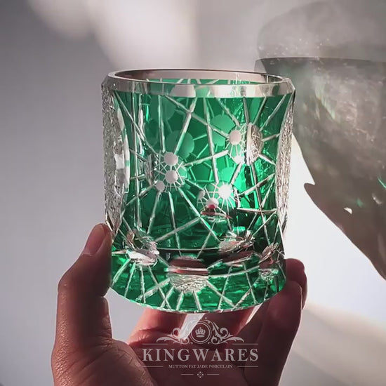 Star Radiance Whiskey Glasses — Kingwares Crystal Whiskey Glass | Kingwares