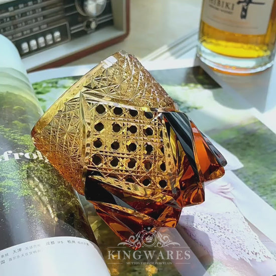 Undead Warrior Whiskey Glasses — Kingwares Crystal Whiskey Glass | Kingwares
