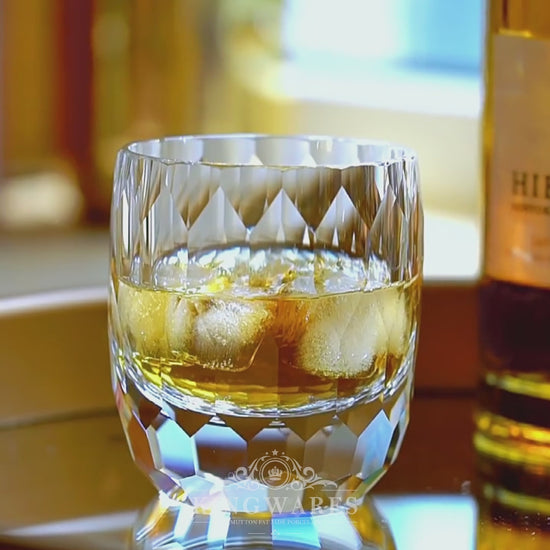Lens Whiskey Glasses — Kingwares Crystal Whiskey Glass | Kingwares