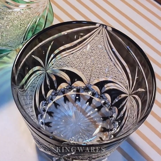 Butterfly Whiskey Glasses — Kingwares Crystal Whiskey Glass | Kingwares