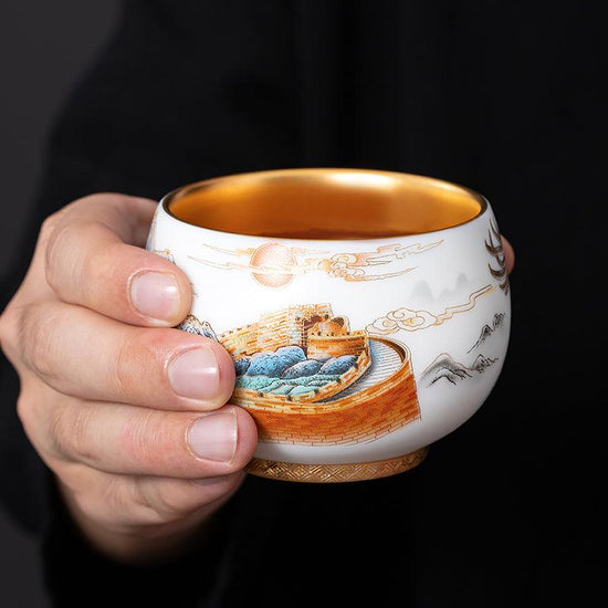 Great Wall Mutton Fat Jade Porcelain - Kingwares — Kingwares Tea Cups | Kingwares