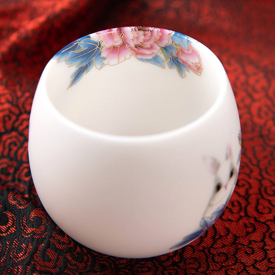 Rabbit & Peony — Kingwares Tea Cups | Kingwares